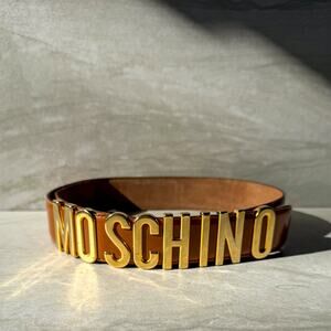 Moschino Leather Belt